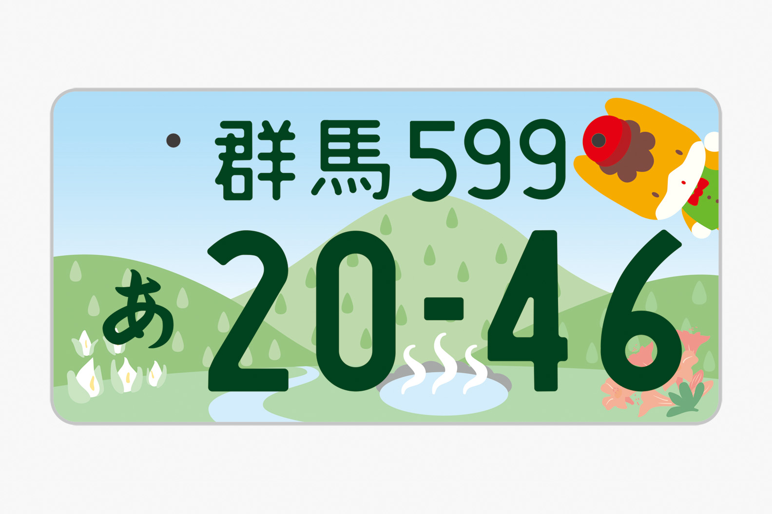 ぐんま推しナンバー